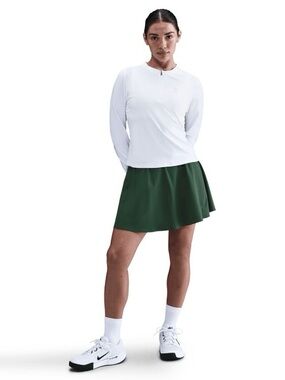 💚✨ NWT NikeCourt Ace Advantage Women's Dri-FIT Tennis Skirt Green Size Small💚